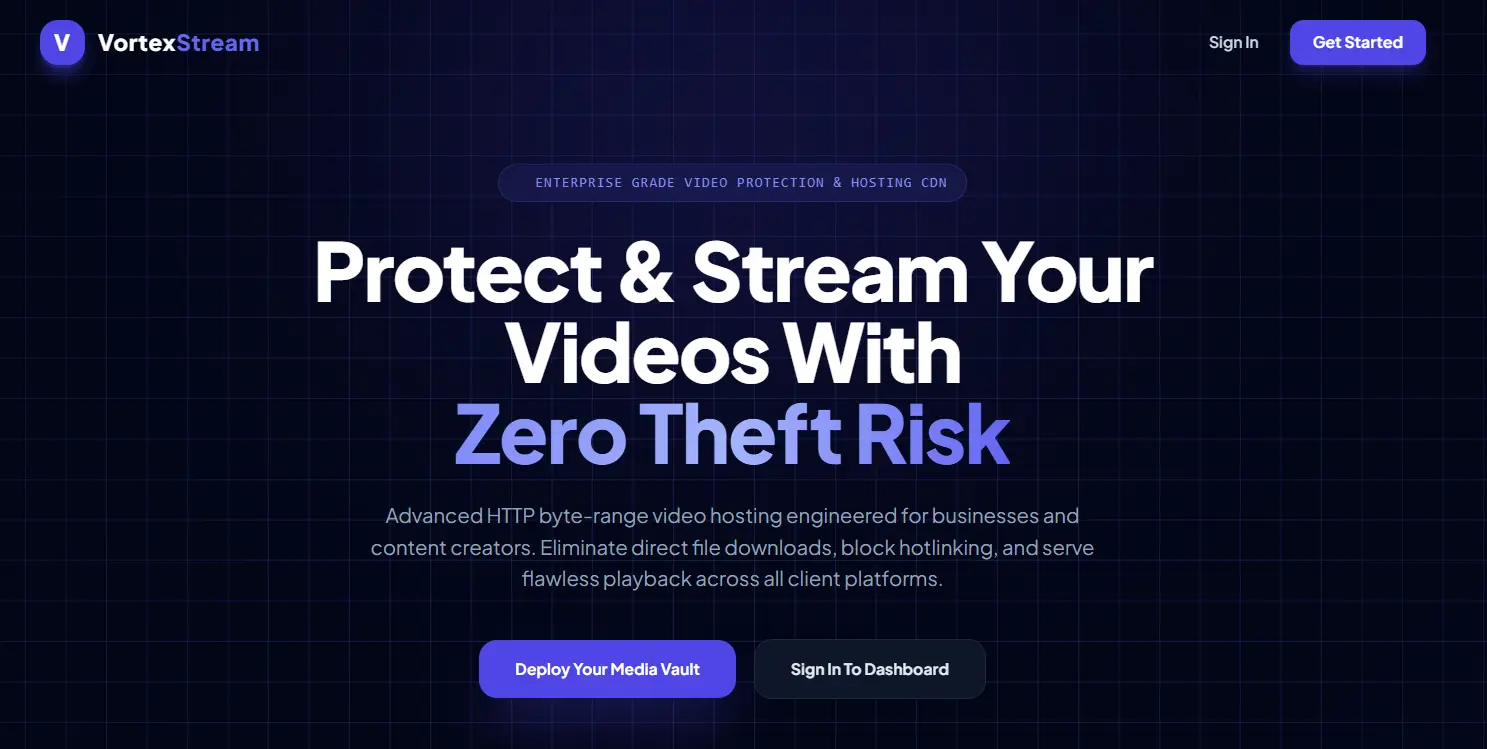 Vortex Video Streaming